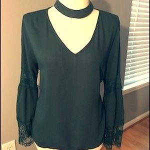 Entro Green Blouse